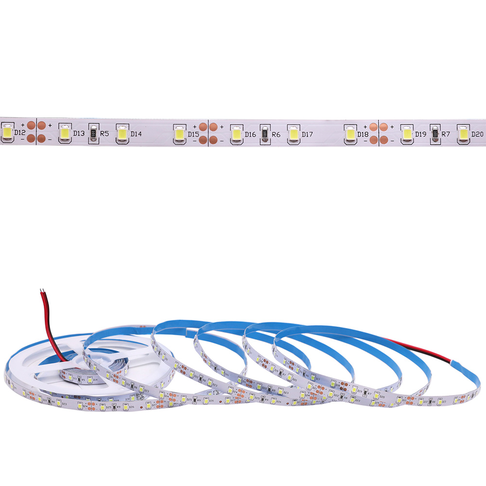 Single Row Series DC12/24V 2835SMD 300LEDs Flexible LED Strip Lights Indoor Lighting 16.4ft Per Reel By Sale